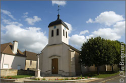 The church in Chorey-lès-Beaune, Burgundy.