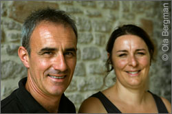 Christophe Thibert and Sandrine Thibert-Needham, Domaine Thibert.