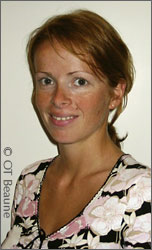 Pia Roessler at the Beaune Tourist Office.