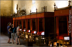 Grand'Salle/Chambre des Pauvres at the Hôtel-Dieu in Beaune, Burgundy.