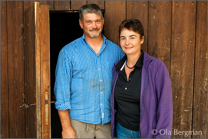 Jean-Paul and Pascale Martin, Domaine Martin-Dufour.