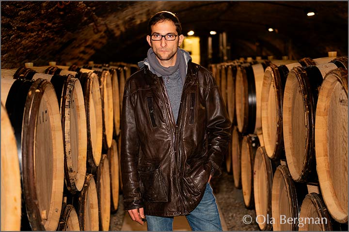 Michel Naddef at Domaine Philippe Naddef in Fixin.
