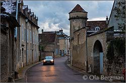 Route des Grands Crus, Fixin, Burgundy.