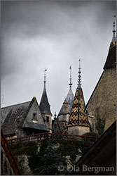 Château de la Rochepot in La Rochepot, Burgundy.