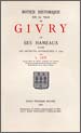 Notice Historique sur la Ville de Givry et ses Hameaux – L. Lex