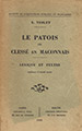Le Patois de Clessé en Maconnais – Lexique et Textes – E. Violet