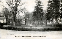 Jardin de l'Arguebuse in Nuits-Saint-Georges, Burgundy.